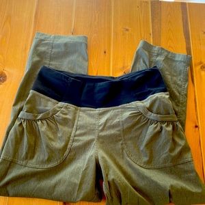 Prana summit Capri in cargo green heather
